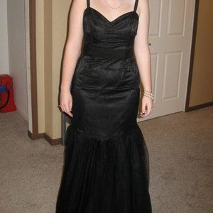 Black lace formal size 12